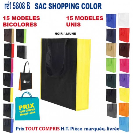 SAC NON TISSE COLOR REF 5808 B 5808 SACS SHOPPING - TOTEBAG  2,93 €