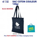 SAC COTON COULEUR 140 GRS REF 7183 7183 SACS SHOPPING - TOTEBAG  2,88 €