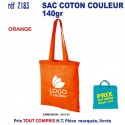 SAC COTON COULEUR 140 GRS REF 7183 7183 SACS SHOPPING - TOTEBAG  2,88 €