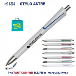 STYLO ASTRE BLANC REF 8218 8218 Stylos plastiques  0,80 €
