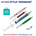 STYLO SERINGUE REF 5222 5222 Stylos plastiques  0,72 €