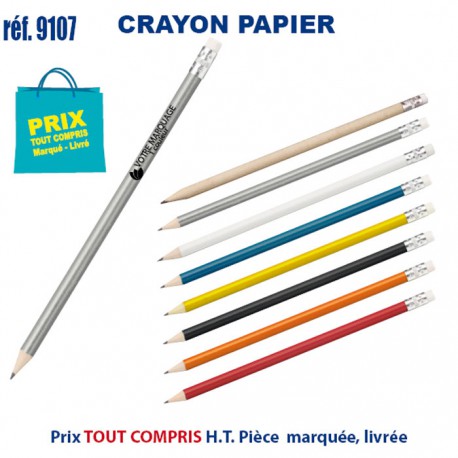 CRAYON PAPIER REF 9107 9107 Stylos Divers : pointeur laser, stylo lampe...  0,41 €