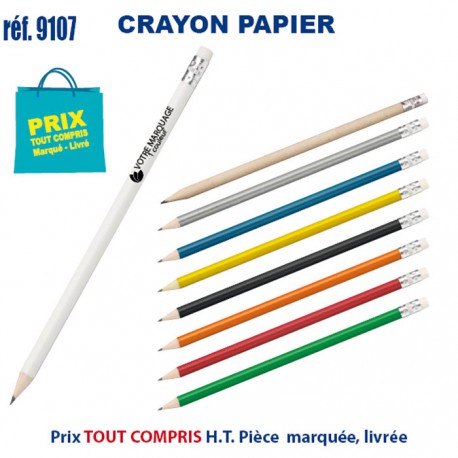 CRAYON PAPIER REF 9107 9107 Stylos Divers : pointeur laser, stylo lampe...  0,41 €