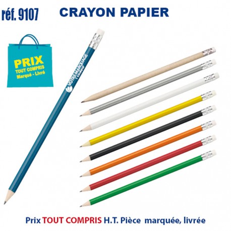 CRAYON PAPIER REF 9107 9107 Stylos Divers : pointeur laser, stylo lampe...  0,41 €