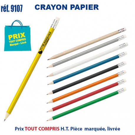 CRAYON PAPIER REF 9107 9107 Stylos Divers : pointeur laser, stylo lampe...  0,41 €