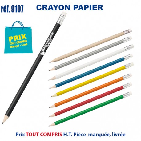 CRAYON PAPIER REF 9107 9107 Stylos Divers : pointeur laser, stylo lampe...  0,41 €