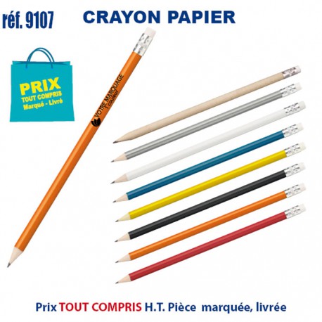 CRAYON PAPIER REF 9107 9107 Stylos Divers : pointeur laser, stylo lampe...  0,41 €