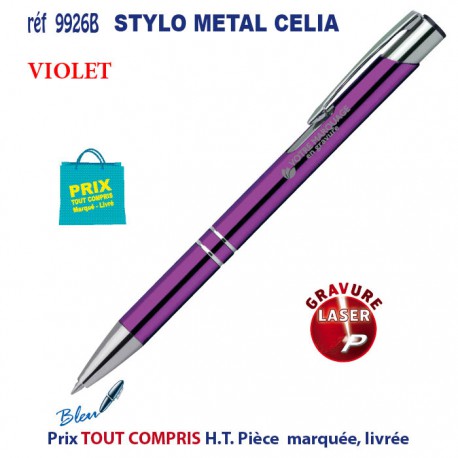 STYLO CELIA 9926 B Stylos en Metal  1,12 €