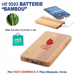 BATTERIE BAMBOU REF 9593 9593 BATTERIE DE SECOURS - CHARGEUR  13,83 €