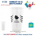 GOBELET REUTILISABLE REF 2350 2350 GOURDES GOBELETS : OBJETS PUBLICITAIRES  2,16 €