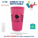GOBELET REUTILISABLE REF 2350 2350 GOURDES GOBELETS : OBJETS PUBLICITAIRES  2,16 €