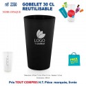 GOBELET REUTILISABLE REF 2350 2350 GOURDES GOBELETS : OBJETS PUBLICITAIRES  2,16 €