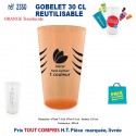 GOBELET REUTILISABLE REF 2350 2350 GOURDES GOBELETS : OBJETS PUBLICITAIRES  2,16 €
