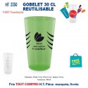GOBELET REUTILISABLE REF 2350 2350 GOURDES GOBELETS : OBJETS PUBLICITAIRES  2,16 €