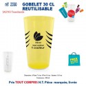 GOBELET REUTILISABLE REF 2350 2350 GOURDES GOBELETS : OBJETS PUBLICITAIRES  2,16 €