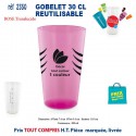 GOBELET REUTILISABLE REF 2350 2350 GOURDES GOBELETS : OBJETS PUBLICITAIRES  2,16 €