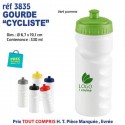 GOURDE CYCLISTE REF 3835 3835 GOURDES GOBELETS : OBJETS PUBLICITAIRES  2,62 €
