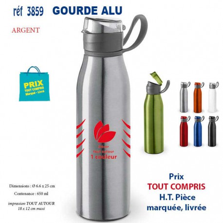 GOURDE ALU REF 3859 3859 GOURDES GOBELETS : OBJETS PUBLICITAIRES  5,17 €