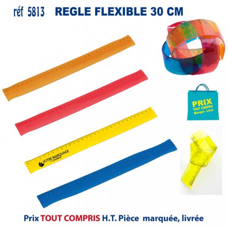 REGLE FLEXIBLE 30 CM REF 5813 5813 Règles publicitaires  1,96 €