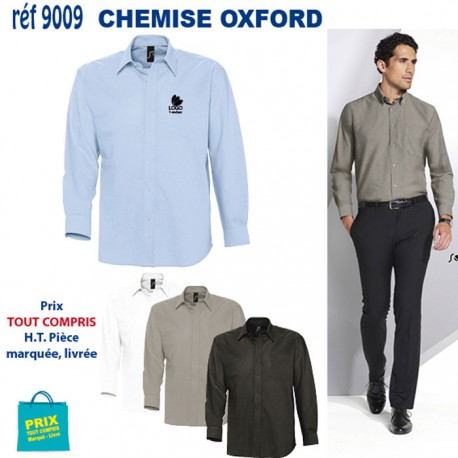 CHEMISE OXFORD REF 9009 9009 CHEMISE CHEMISETTE PUBLICITAIRE  14,12 €