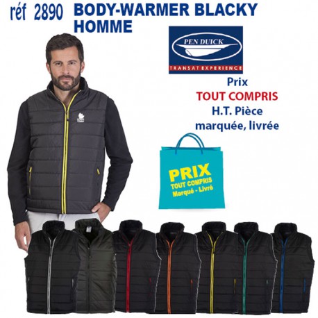 BODY-WARMER BLACKY HOMME REF 2890 2890 BODY-WARMER PERSONNALISE  19,55 €