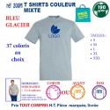 T-SHIRT COULEUR BLEU GLACIER MIXTE 190 G REF 200 M 200 M BLEU GLACIER T-SHIRT MIXTE COTON 190 GRS  3,05 €