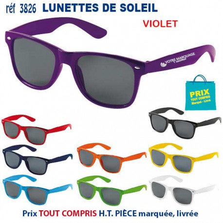 LUNETTES DE SOLEIL REF 3826 3826 Sélection été  2,45 €