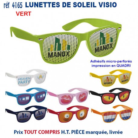 LUNETTES DE SOLEIL VISIO REF 4165 B 4165 LOISIRS - PLAGE : OBJET PUBLICITAIRE  3,06 €