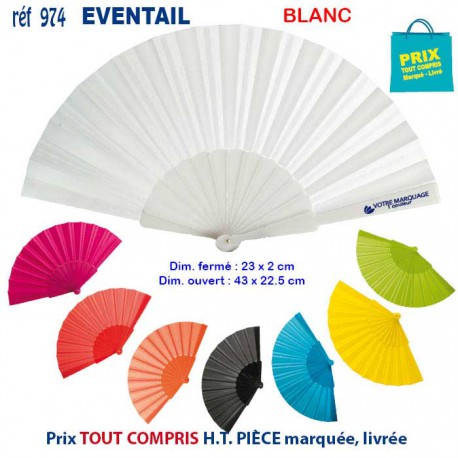 EVENTAIL REF 974 974 Sélection été  2,39 €