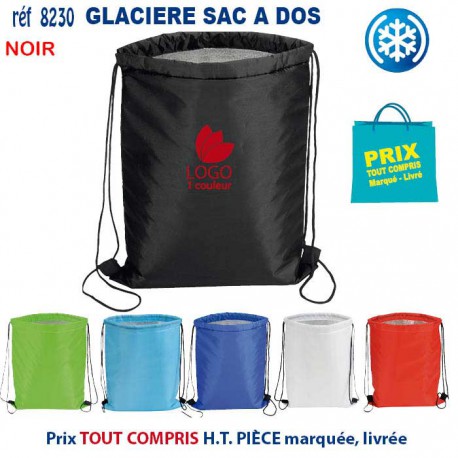 GLACIERE SAC A DOS REF 8230 8230 GLACIERES - SACS ISOTHERMES  3,38 €