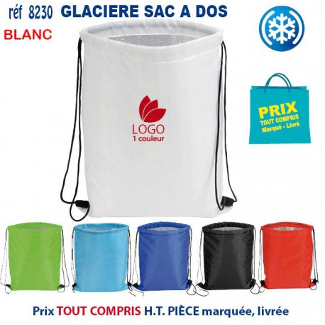 GLACIERE SAC A DOS REF 8230 8230 GLACIERES - SACS ISOTHERMES  3,38 €