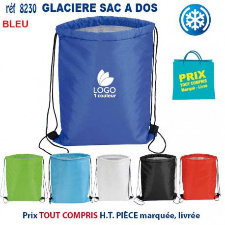 GLACIERE SAC A DOS REF 8230 8230 GLACIERES - SACS ISOTHERMES  3,38 €