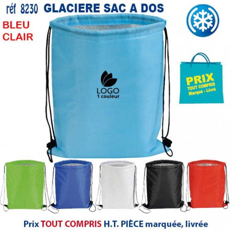 GLACIERE SAC A DOS REF 8230 8230 GLACIERES - SACS ISOTHERMES  3,41 €