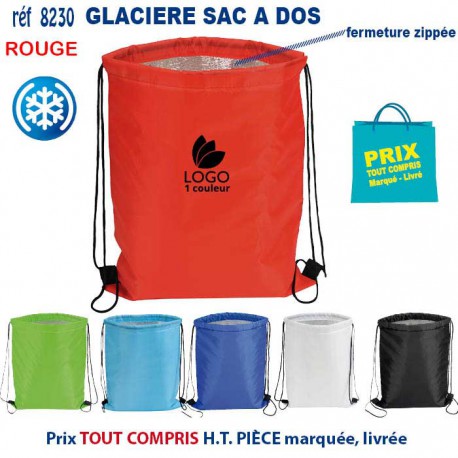 GLACIERE SAC A DOS REF 8230 8230 GLACIERES - SACS ISOTHERMES  3,41 €