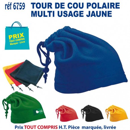 TOUR DE COU POLAIRE MULTI USAGE REF 6759 6759 DIVERS TEXTILES  3,90 €