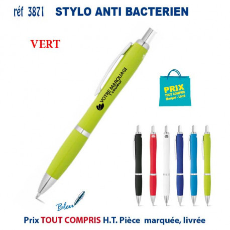STYLO LUCIDA ANTI BACTERIEN REF 3871 3871 Stylos plastiques  1,66 €