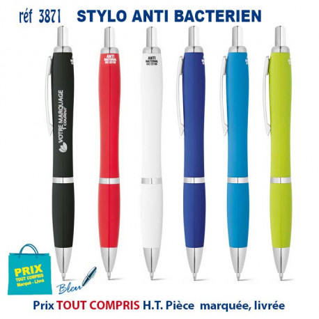 STYLO LUCIDA ANTI BACTERIEN REF 3871 3871 Stylos plastiques  1,66 €