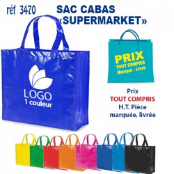 SACS CABAS SUPERMARKET REF 3470 3470 SACS SHOPPING - TOTEBAG  2,91 €