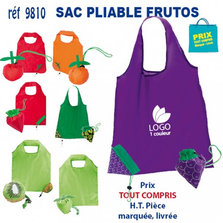 SAC PLIABLE FRUTOS REF 9810 9810 SACS PLIABLES  2,76 €