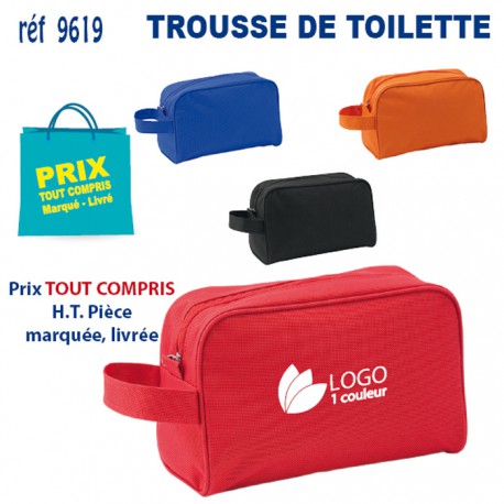 TROUSSE DE TOILETTE REF 9619 9619 TROUSSE DE TOILETTE  1,92 €