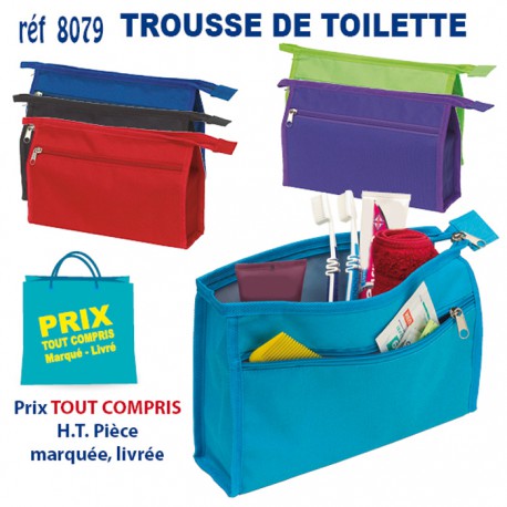 TROUSSE DE TOILETTE REF 8079 8079 TROUSSE DE TOILETTE  5,18 €