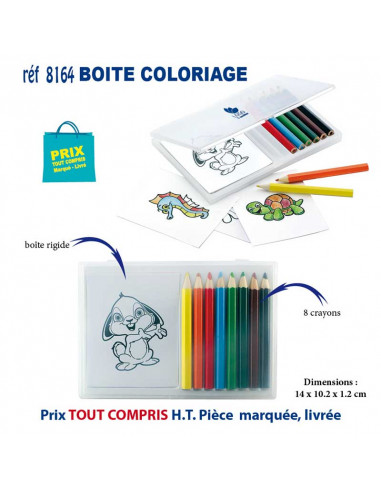 BOITE COLORIAGE REF 8164 8164 JEUX - ENFANTS : OBJETS PUBLICITAIRES  2,64 €