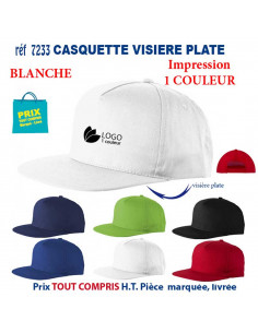 CASQUETTE VISIERE PLATE ADULTE REF 7233 7233 CASQUETTES ADULTES  5,18 € 2