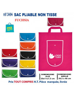 SAC PLIABLE NON TISSE REF 3494 3494 SACS PLIABLES  2,28 € 2