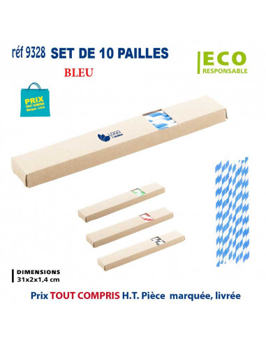 SET DE 10 PAILLES REF 9328 9328 pailles  0,42 €