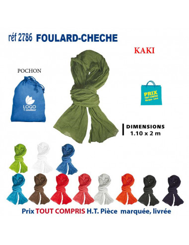 FOULARD-CHECHE REF 2786 2786 ECHARPES  10,19 €