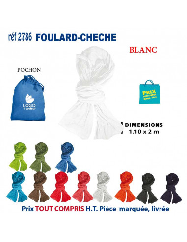 FOULARD-CHECHE REF 2786 2786 ECHARPES  10,19 €