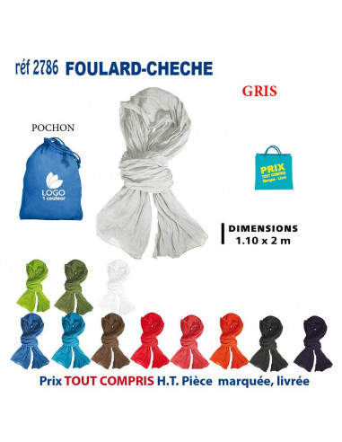 FOULARD-CHECHE REF 2786 2786 ECHARPES  10,19 €