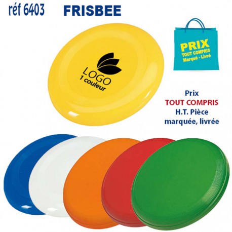 FRISBEE REF 6403 6403 LOISIRS - PLAGE : OBJET PUBLICITAIRE  1,38 €
