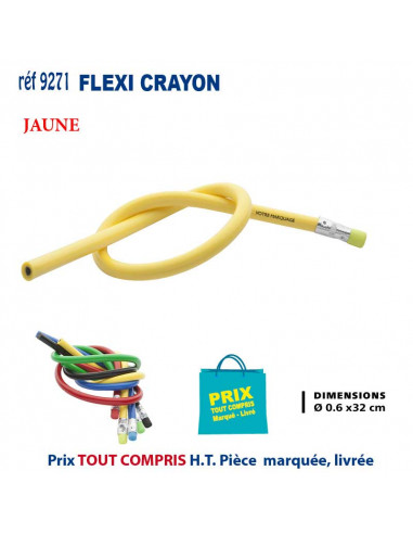 FLEXI CRAYON REF 9271 9271 Stylos Divers : pointeur laser, stylo lampe...  0,97 €